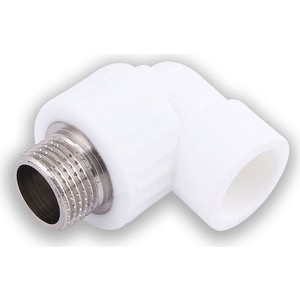 Колено Pro Aqua PP-R W комбинированное с наружной резьбой 25х3/4 дюйма