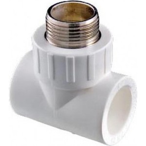 Тройник Pro Aqua PP-R W комбинированный с наружной резьбой 32х1 дюйм