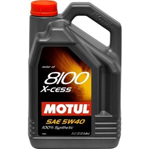 все цены на Моторное масло MOTUL 8100 X-cess 5w-40 5 л онлайн