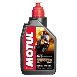 все цены на Моторное масло MOTUL Scooter Power 4T 5W-40 1 л онлайн