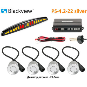 все цены на Парктроник Blackview PS-4.2-22 SILVER онлайн