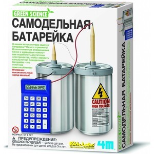 Опыты 4M Самодельная батарейка (00-03360)