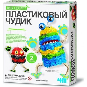 Творчество 4M Пластиковый чудик (00-04580)