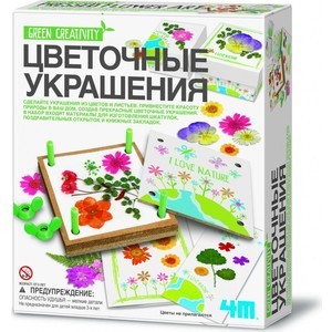 Творчество 4M Цветочные украшения (00-04567)