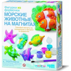 Творчество 4M Морские животныена магнитах (00-03511)