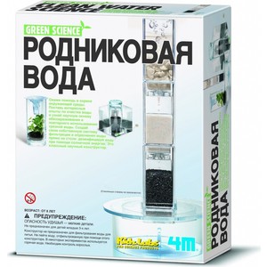 Опыты 4M Родниковая вода (00-03281)