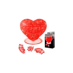Пазл Crystal Puzzle Сердце красное (90012)