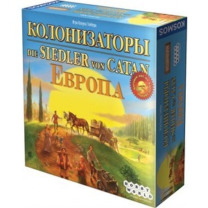 Настольная игра Hobby World Колонизаторы Европа (1134)