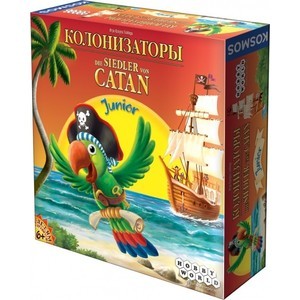Настольная игра Hobby World Колонизаторы Junior (4071/1990/1270)