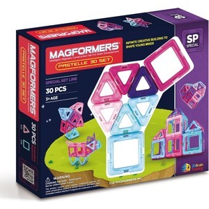 Конструктор Magformers 30 Pastelle (63097)