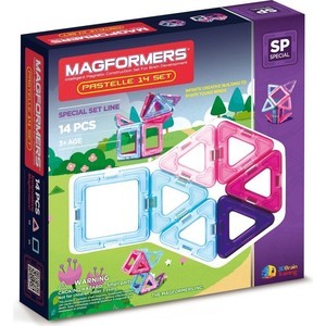 Конструктор Magformers 14 Pastelle (63096)