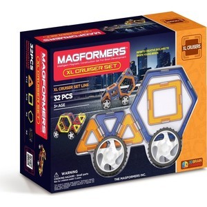 Конструктор Magformers Xl cruisers машины (63073)