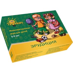 Настольная игра Thinkers 6-9 лет Выпуск 4 Эрудиция (0604)