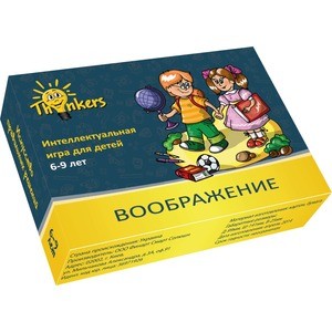 Настольная игра Thinkers 6-9 лет Выпуск 2 Воображение (0602)
