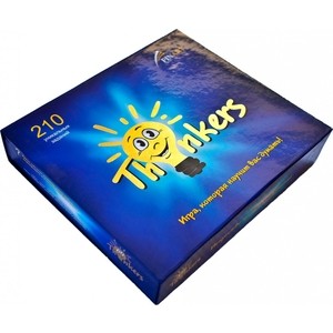 Настольная игра Thinkers 6 в 1, 210 заданий (12210)