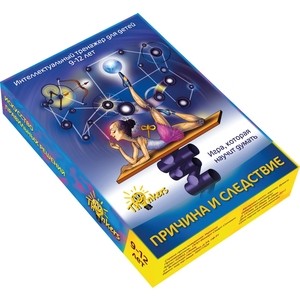 Настольная игра Thinkers 9-12 лет - Причина и следствие (0904)