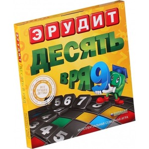 Настольная игра Биплант Эрудит Десять в ряд (10019)