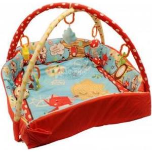Развивающий коврик Roxy-Kids Лисичка и ее друзья с бортиками (RPM-3261CE)