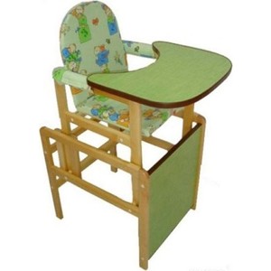 Стул для кормления Babyroom Матрешка, зеленый (21634)