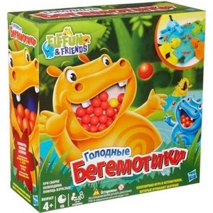 Игрушка Hasbro Games игра Голодные бегемотики (98936)