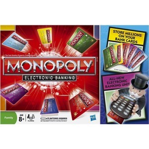 Игрушка Hasbro Games игра Монополия с банковскими карточками (A7444)
