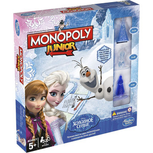 Игровой набор Hasbro Games Монополия JUNIOR Холодное сердце (B2247)