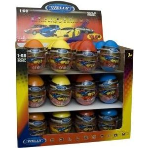Машинка Welly 1:60 яйцо сюрприз (52020E)