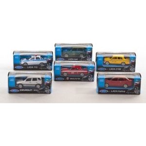 Машинка Welly 1:60 отечественные модели 20 видов (52020R)