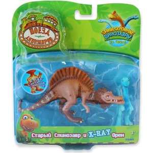 Игровой набор Tomy Dinosaur Train Старый Спинозавр и X Ray Орен (Т57094)
