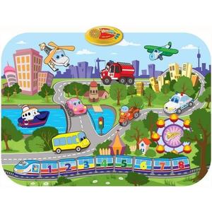 Музыкальный коврик 1Toy Мой город Т53072