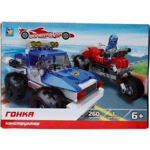 Конструктор 1Toy формула гонка 260дет Т57028