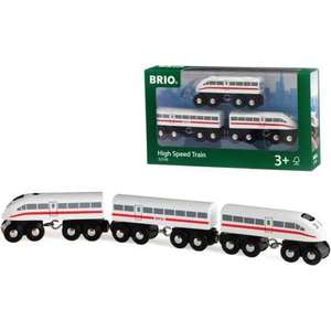 Brio пассажирский поезд-экспресс со звуком (33748)
