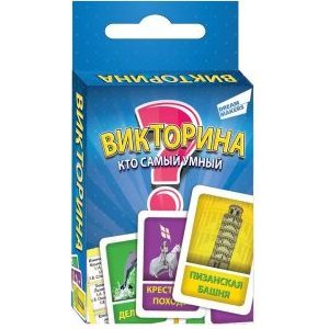 Настольно печатная игра Dream makers Викторина мини (1517H)
