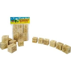 Деревянные игрушки Русские деревянные игрушки Цифры и Знаки Лазерная гравировка (Д164а)