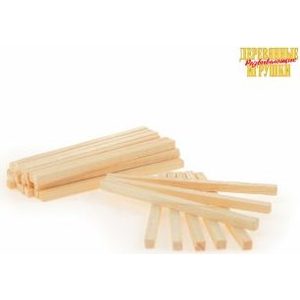 Деревянные игрушки Русские деревянные игрушки Счетный материал 40 (Д014а)