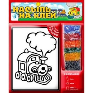 Набор для творчества Татой Насыпь На Клей Паровозик (1112)