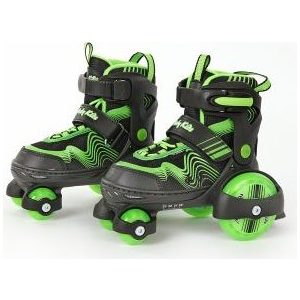 Роликовые коньки Moby Kids квады р 30 33 зеленый (64620)