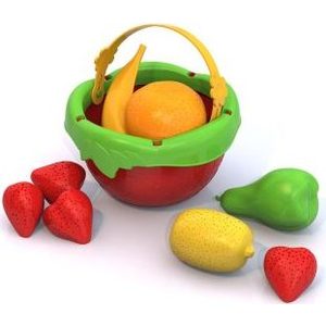 Игровой набор Нордпласт Фрукты в ведерке (441)