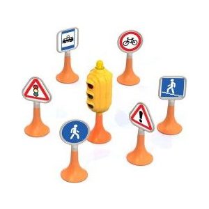 Игровой набор Нордпласт Дорожные знаки (885)