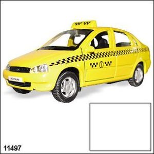 Машинка AUTOTIME Лада Калина Такси (11497W-RUS)