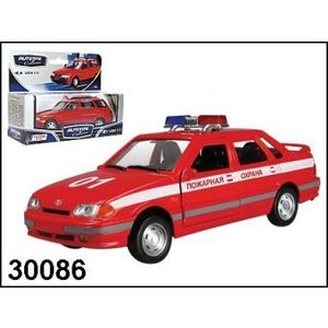 Машинка AUTOTIME Лада пожарная охрана (30086W-RUS)