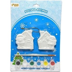 Набор для творчества Color Puppy Роспись фигурки Док Деда Мороза (971381)