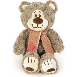Игрушка мягкая Fluffy Family Мишка Митя с шарфом бежевый (681143)