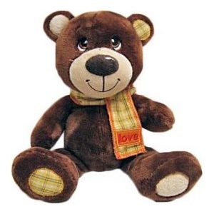 Игрушка мягкая Fluffy Family Мишка Тепа с шарфом (681147)