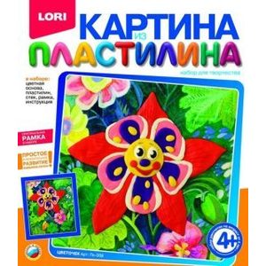 Набор для лепки Lori Картина из пластилина (Пк-008)