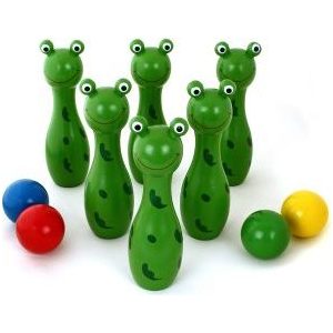 Деревянная игрушка Mapacha Забавные лягушата (76416)