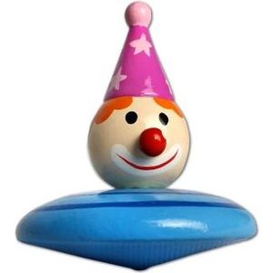 Деревянная игрушка Mapacha Волчок Клоун (76438)