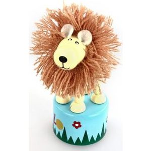 Деревянная игрушка Mapacha Танцующий лев с гривой (76441)