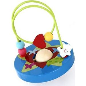 Деревянная игрушка Mapacha Рамка-лабиринт Звезды (76534)