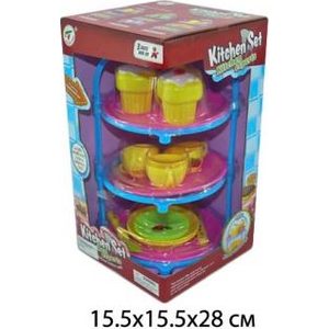Игровой набор Shantou Gepai посуды Чаепитие (K8855-3)